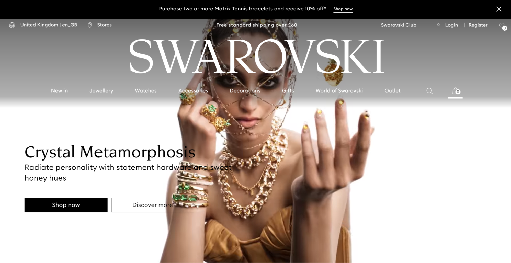 Swarovski公式サイト